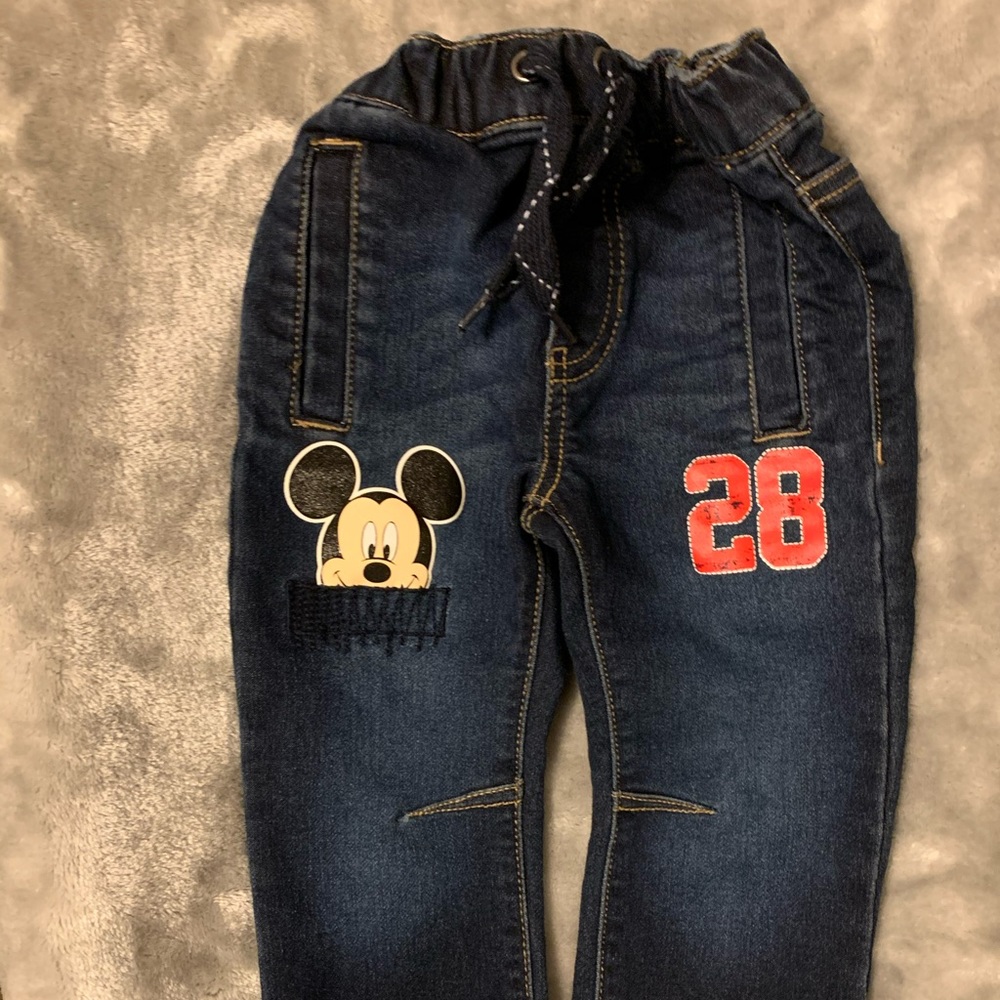 Mickey Mouse Jeans (9-12M)